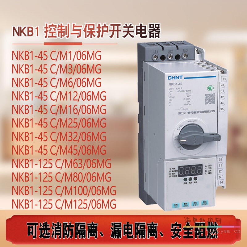 正泰 NKB1-45 控制与保护开关电器